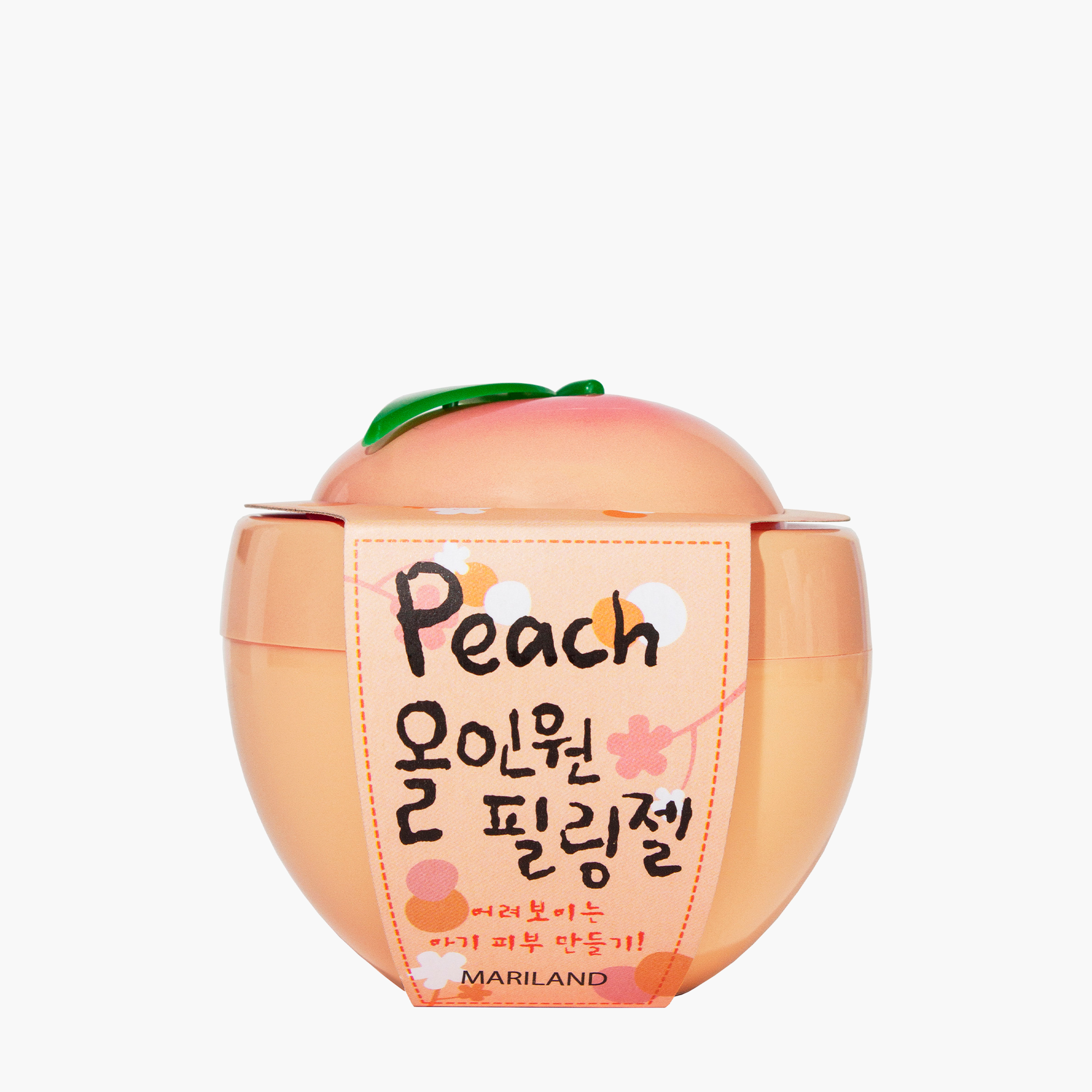 Гель-скатка отшелушивающая с экстрактом персика | MARILAND PEACH ALL-IN-ONE Exfoliating Gel 100мл