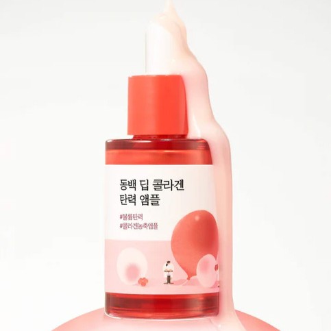 Ампула укрепляющая коллагеновая с камелией | Round Lab Camellia Deep Collagen Firming Ampoule 30ml