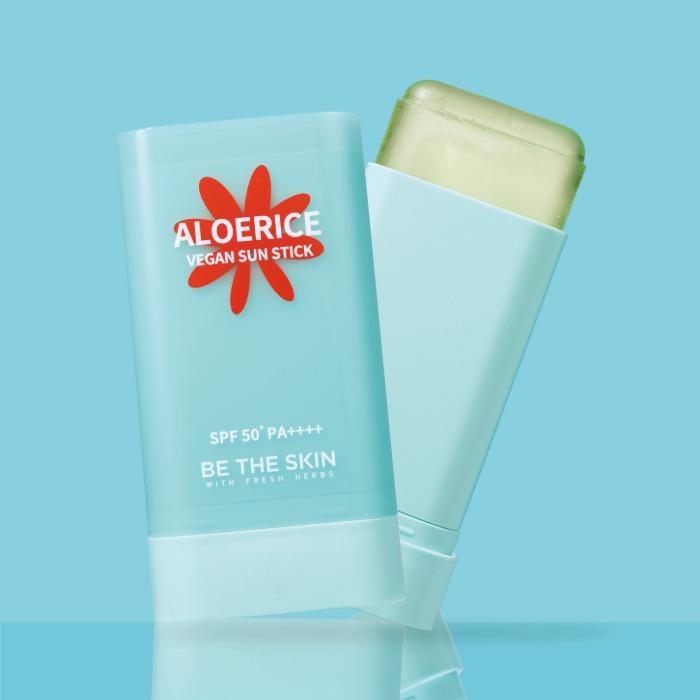 Стик солнцезащитный | Be The Skin Aloerice Vegan Sun Stick SPF50+ PA++++ 19g