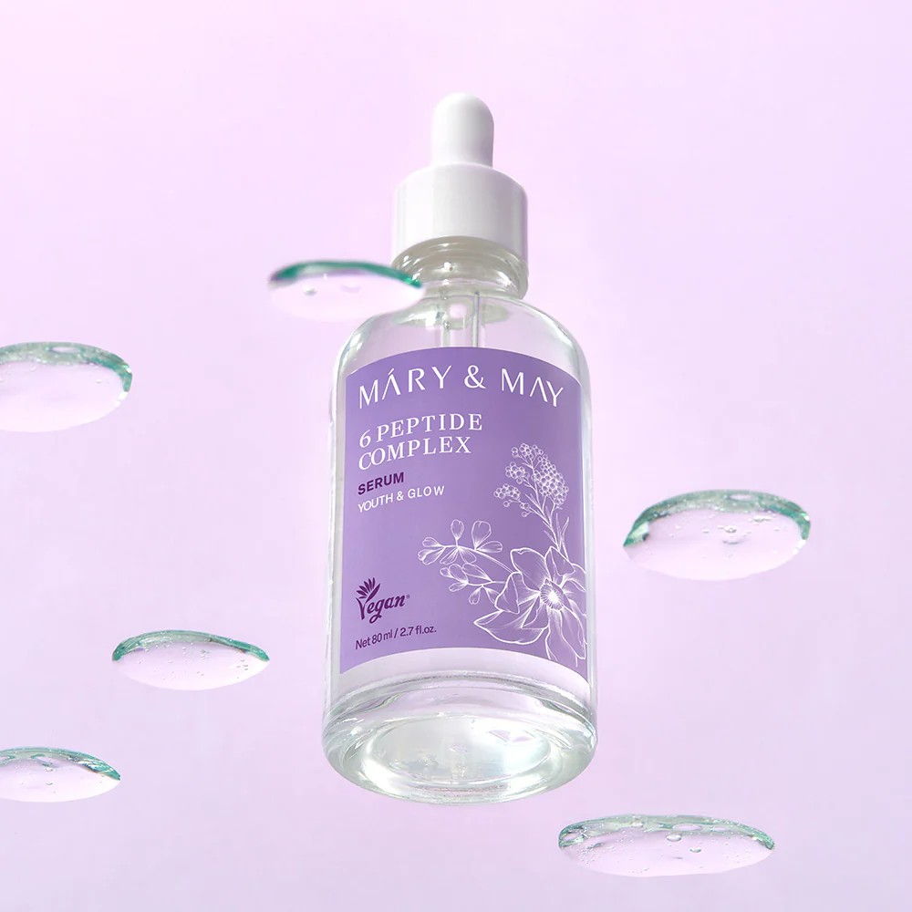 Сыворотка антивозрастная с пептидами | Mary&May 6 Peptide Complex Serum 80ml
