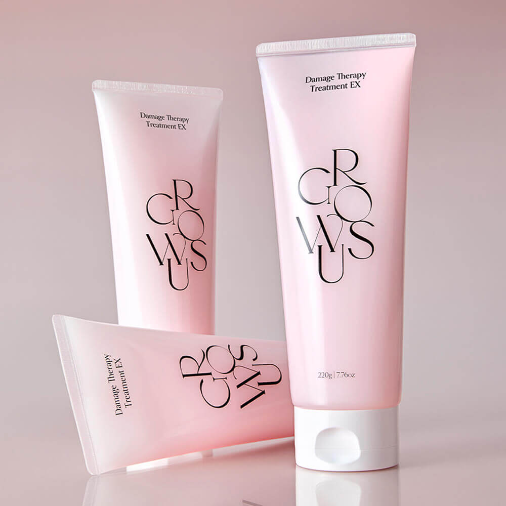 Маска восстанавливающая для повреждённых волос | GROWUS Damage Therapy Treatment EX 220g