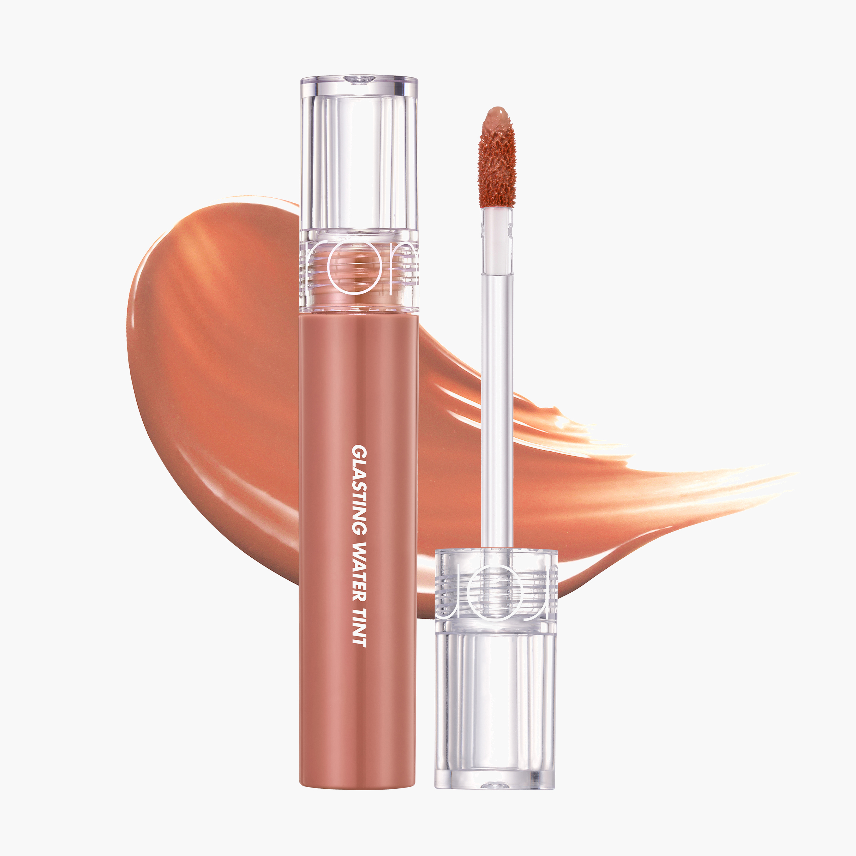 Тинт глянцевый с эффектом стеклянных губ 15 Nudy Sundown | Rom&nd Glasting Water Tint 15 Nudy Sundown 4g