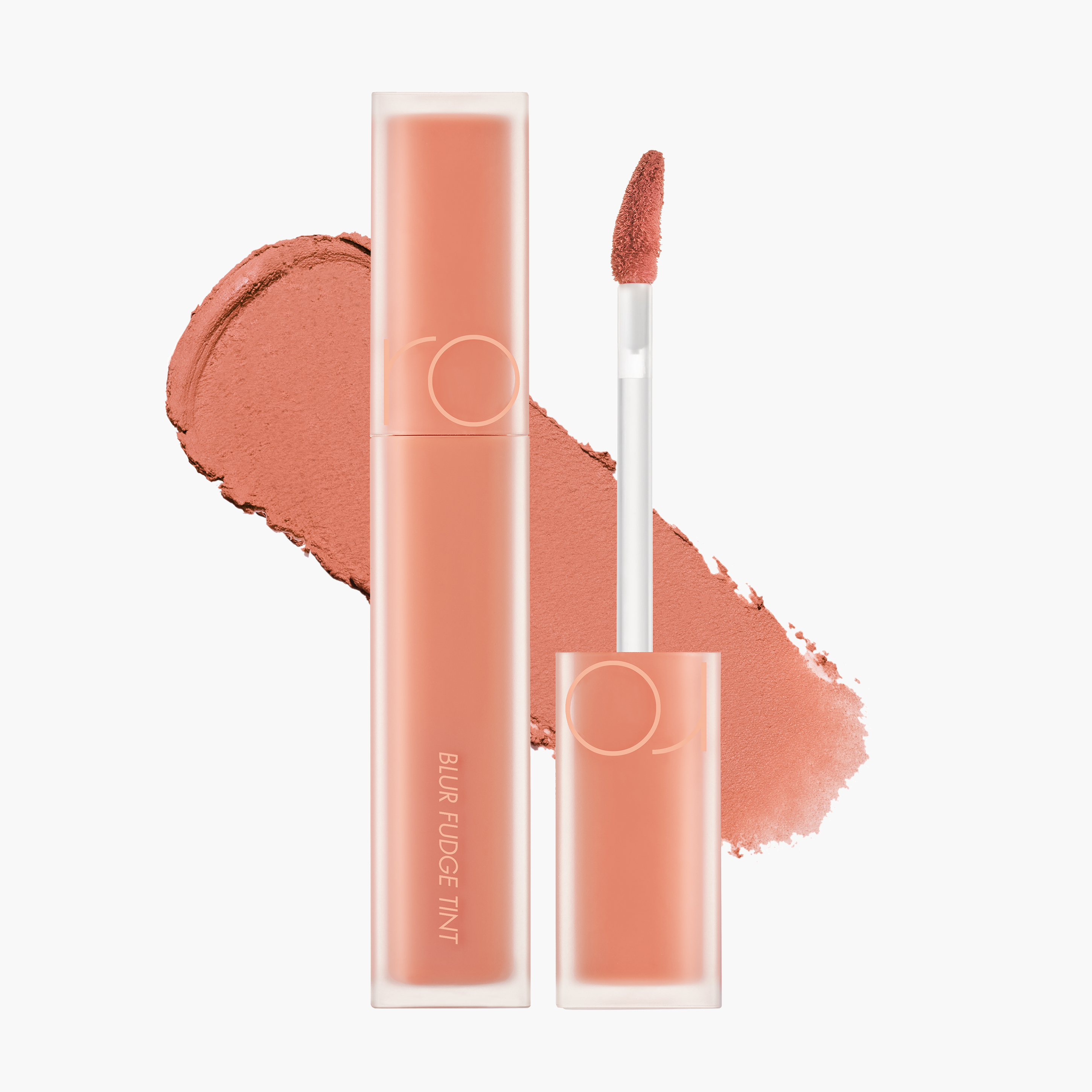 Тинт матовый для губ 12 Warming Up | Rom&nd Blur Fudge Tint 12 Warming Up