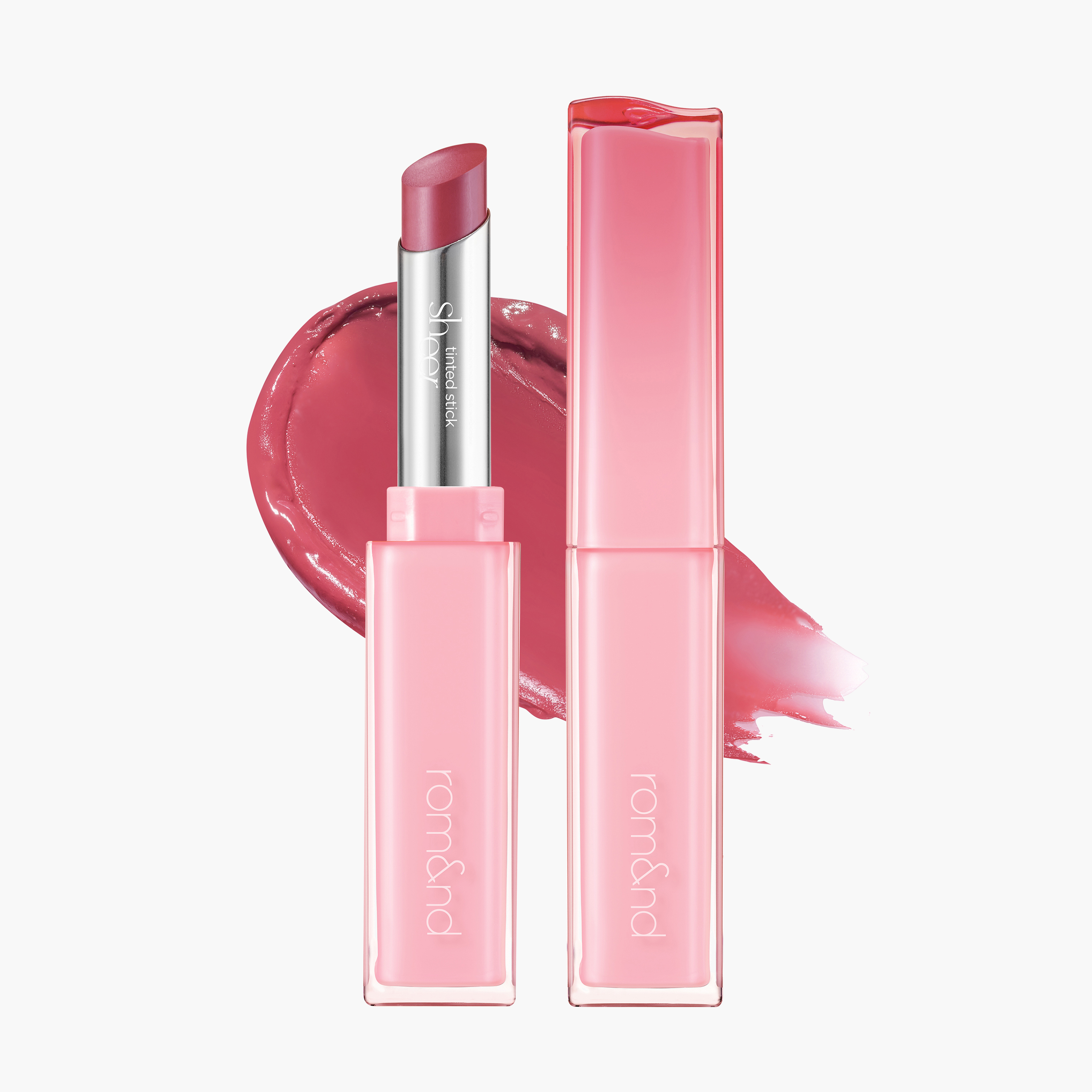 Помада стик для губ 02 Bunny Hop | Rom&nd Sheer Tinted Stick 02 Bunny Hop