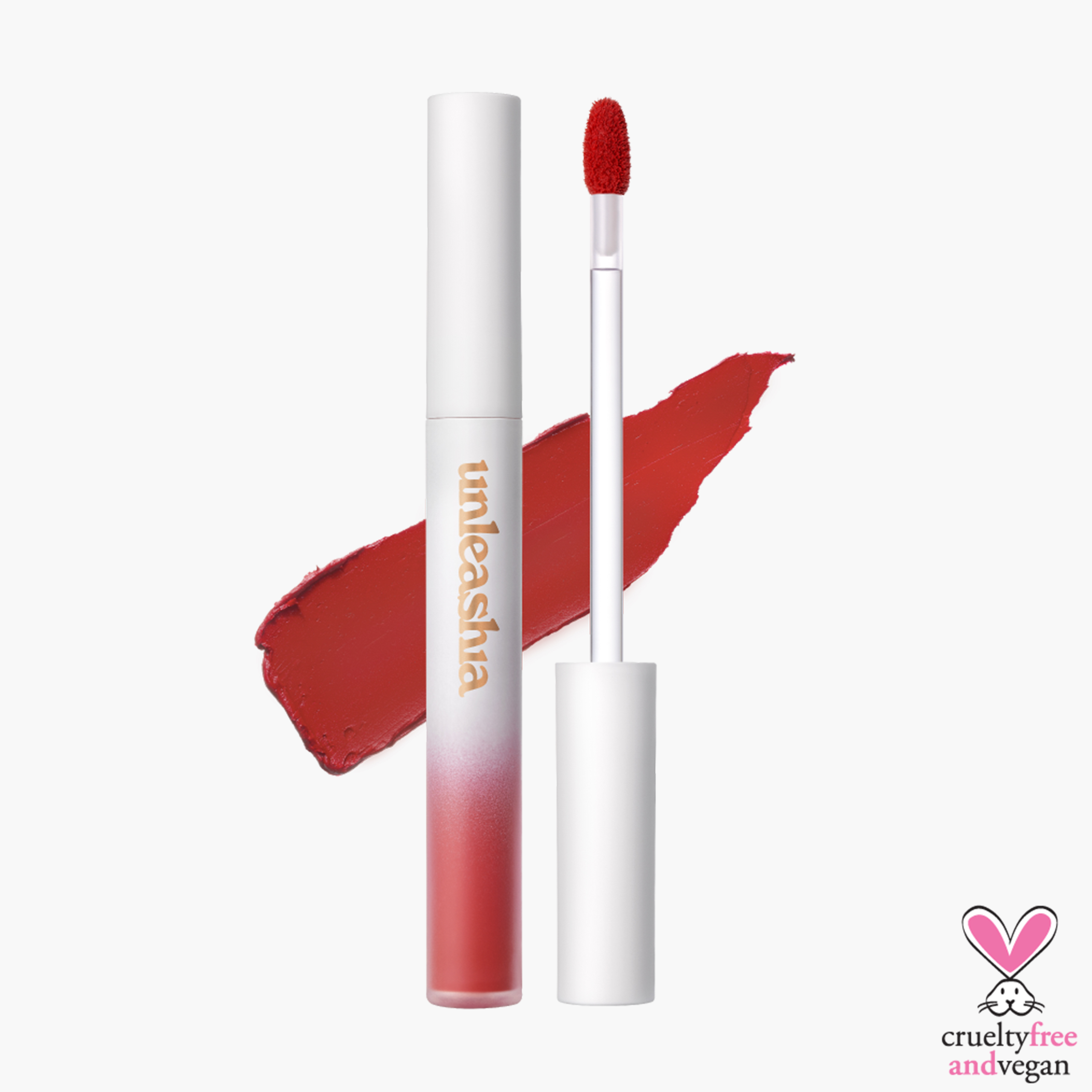 Тинт вельветовый для губ №1 Be With | UNLEASHIA Luv Hug Velvet Tint №1 Be With