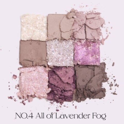 Палетка теней для век | Unleashia Glitterpedia Eye Palette №4 All of Lavender Fog