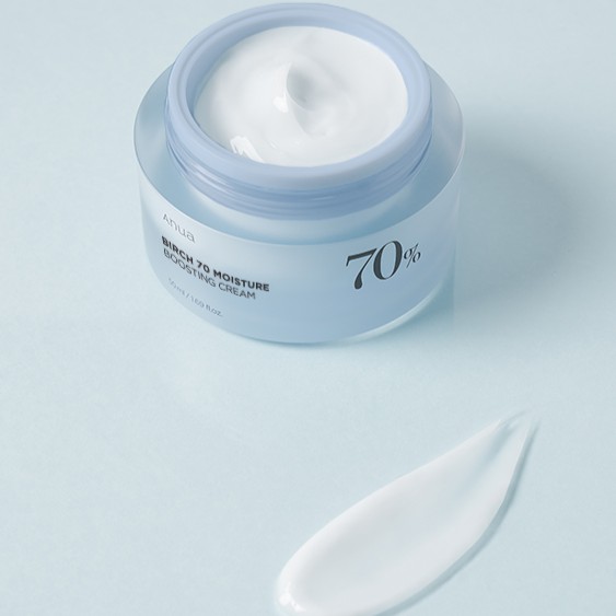 Крем увлажняющий с берёзовым соком | ANUA Birch Moisture Boosting Cream 50ml