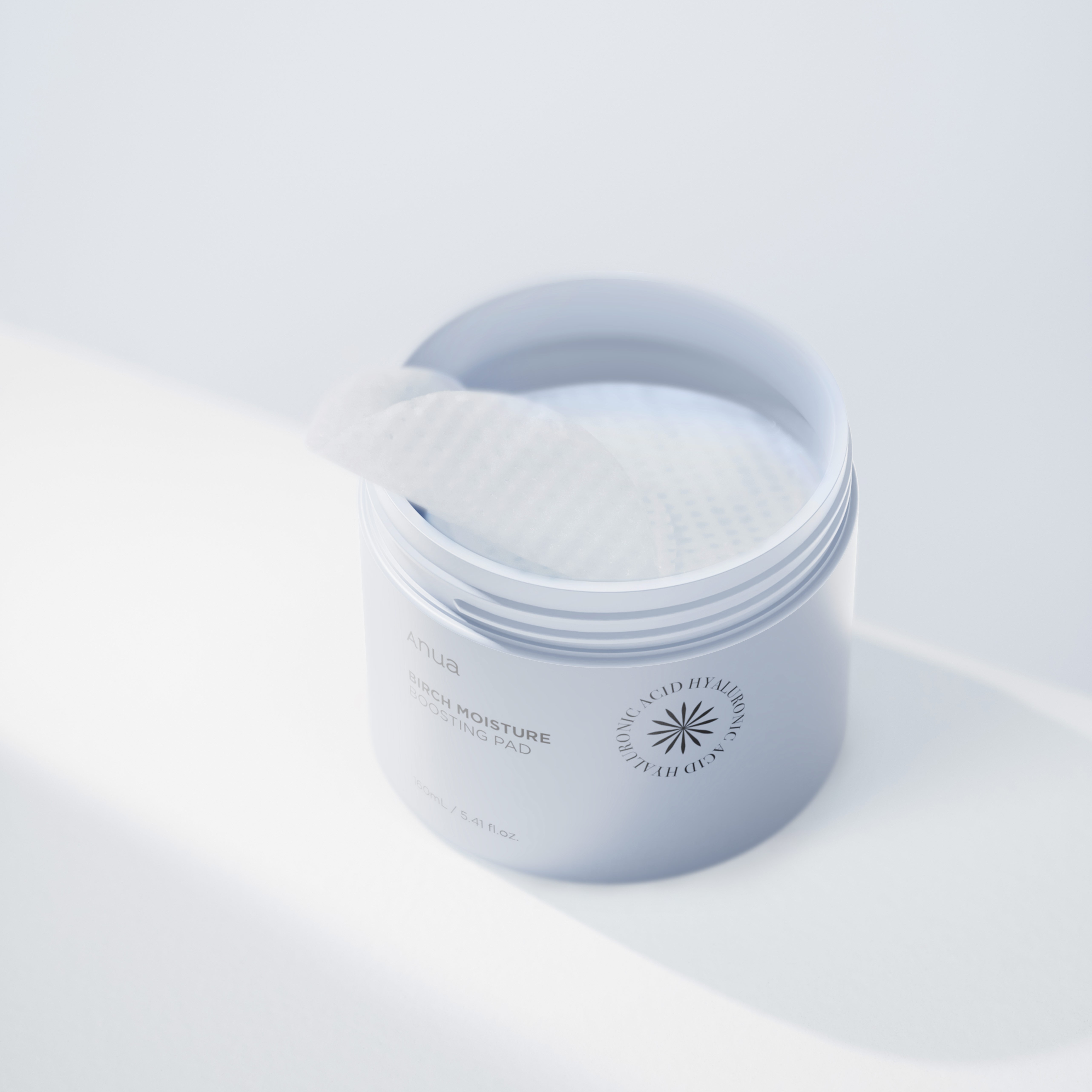 Тонер-пэды увлажняющие для лица с берёзовым соком 70 шт | ANUA Birch Moisture Boosting Pad 160 ml