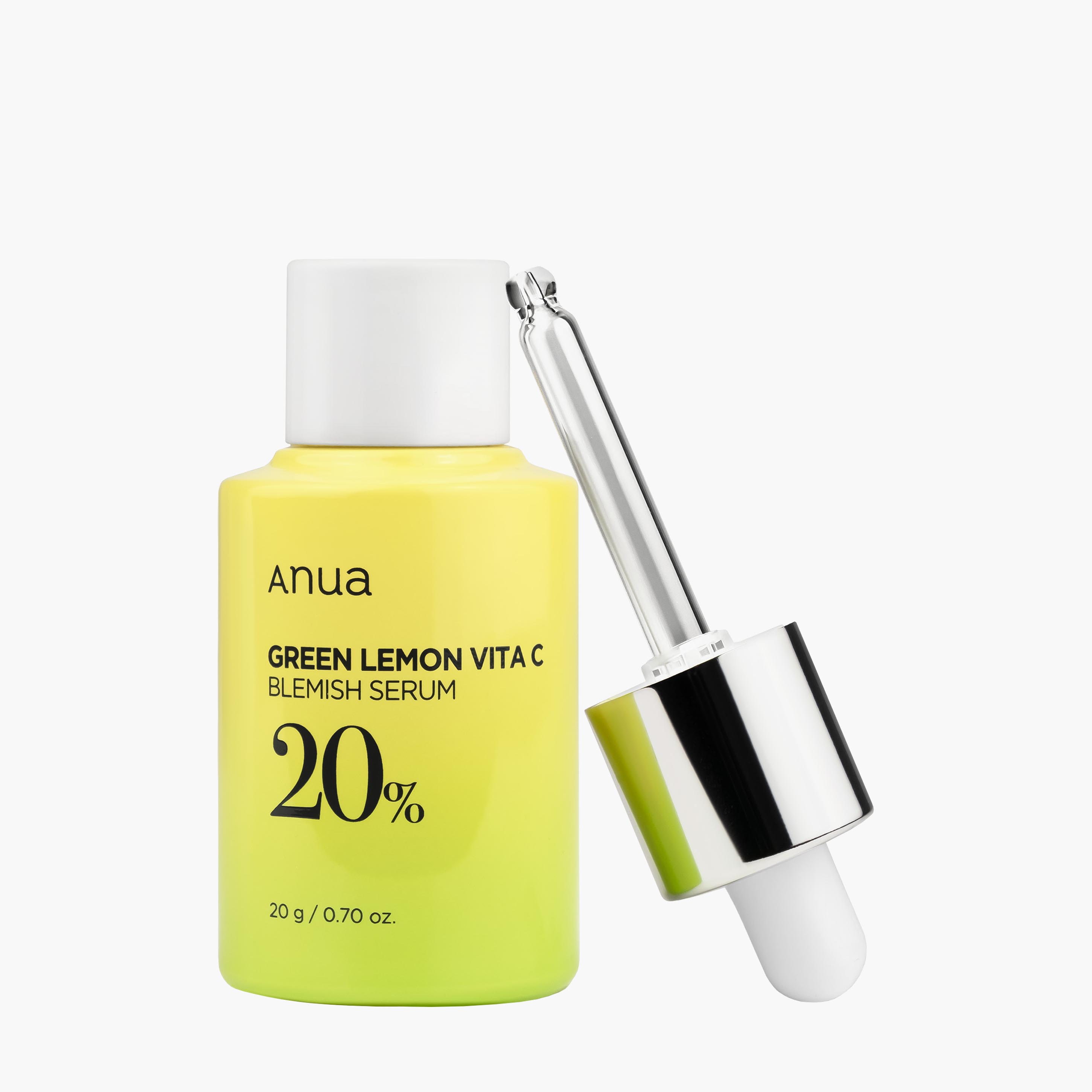 Сыворотка осветляющая для лица с цитрусовыми экстрактами | ANUA Green Lemon Vitamin C Blemish Serum