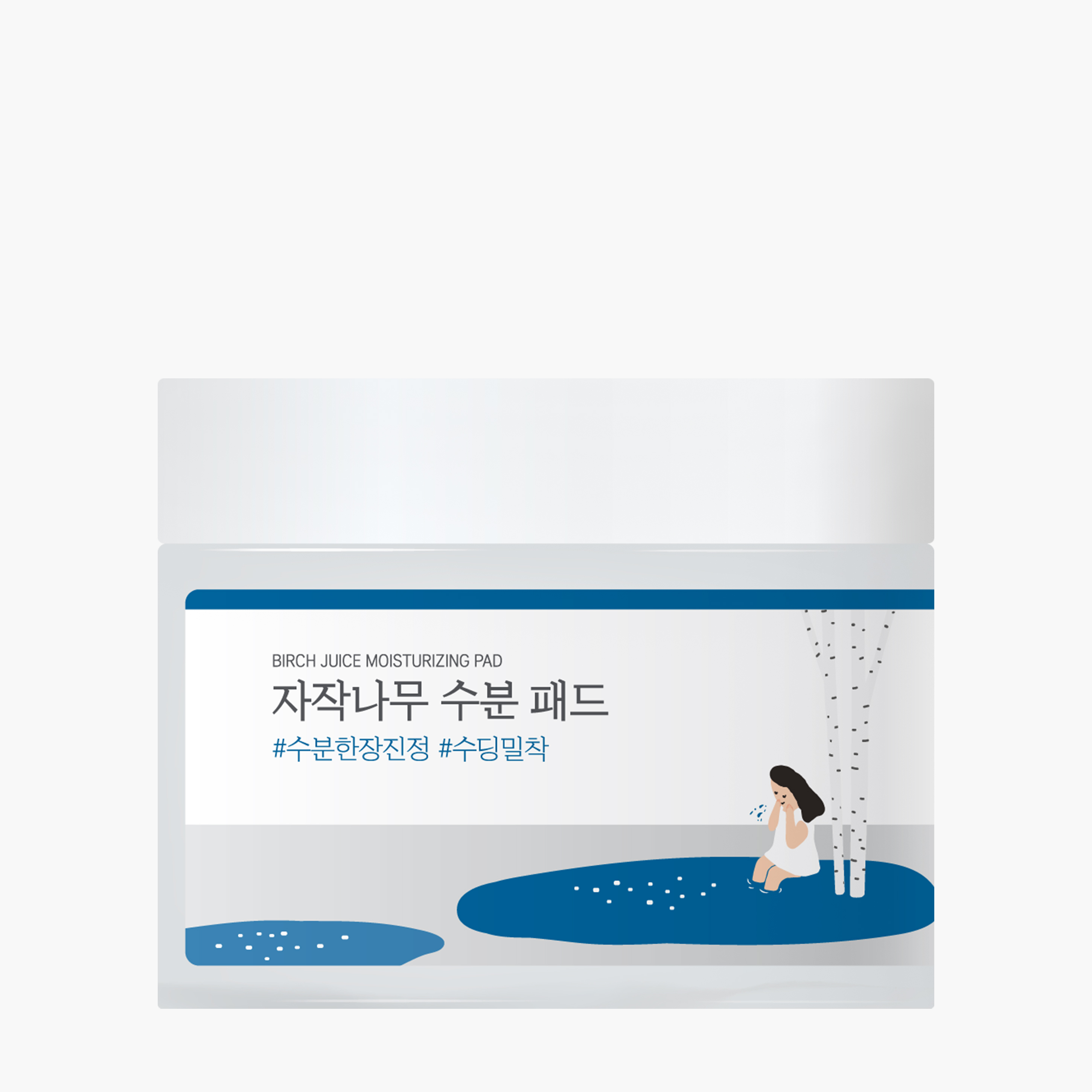 Пэды успокаивающие с берёзовым соком | Round Lab Birch Juice Moisturizing PAD 80ea