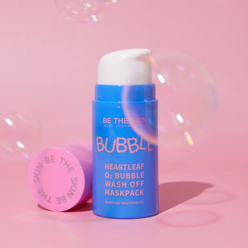 Маска пузырьковая увлажняющая | Be The Skin Heartleaf 02 Bubble Wash Off Maskpack 50 g