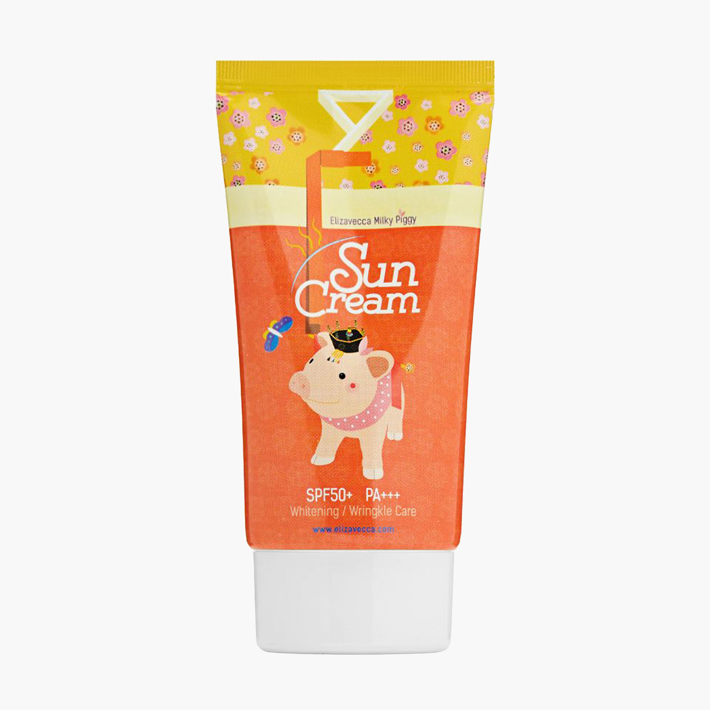 Крем для лица солнцезащитный | Elizavecca Sun Cream SPF50+ Pa+++ Milky Piggy 50ml