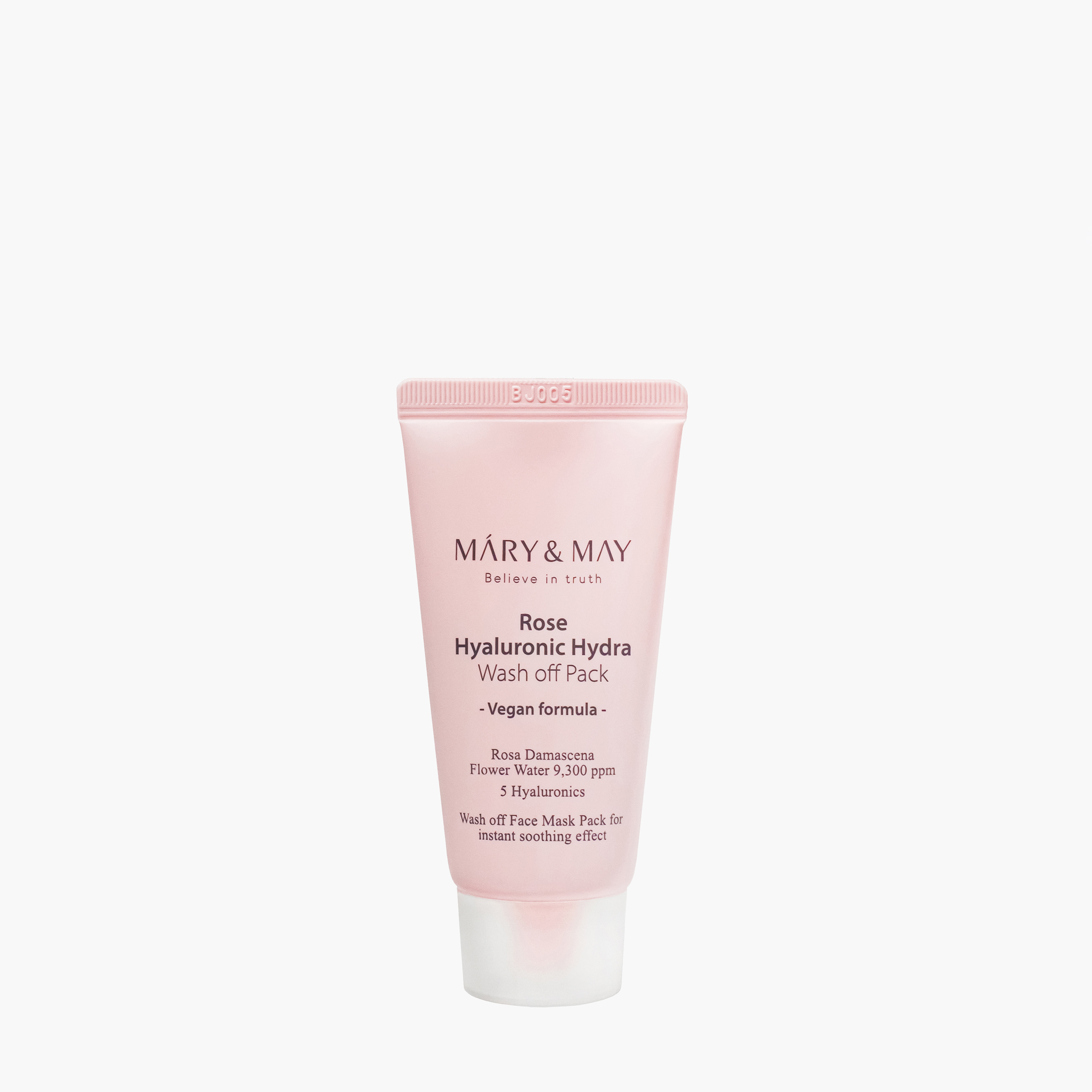 Маска для лица глиняная | Mary&May Rose Hyaluronic Hydra Glow Wash Off Pack 30g