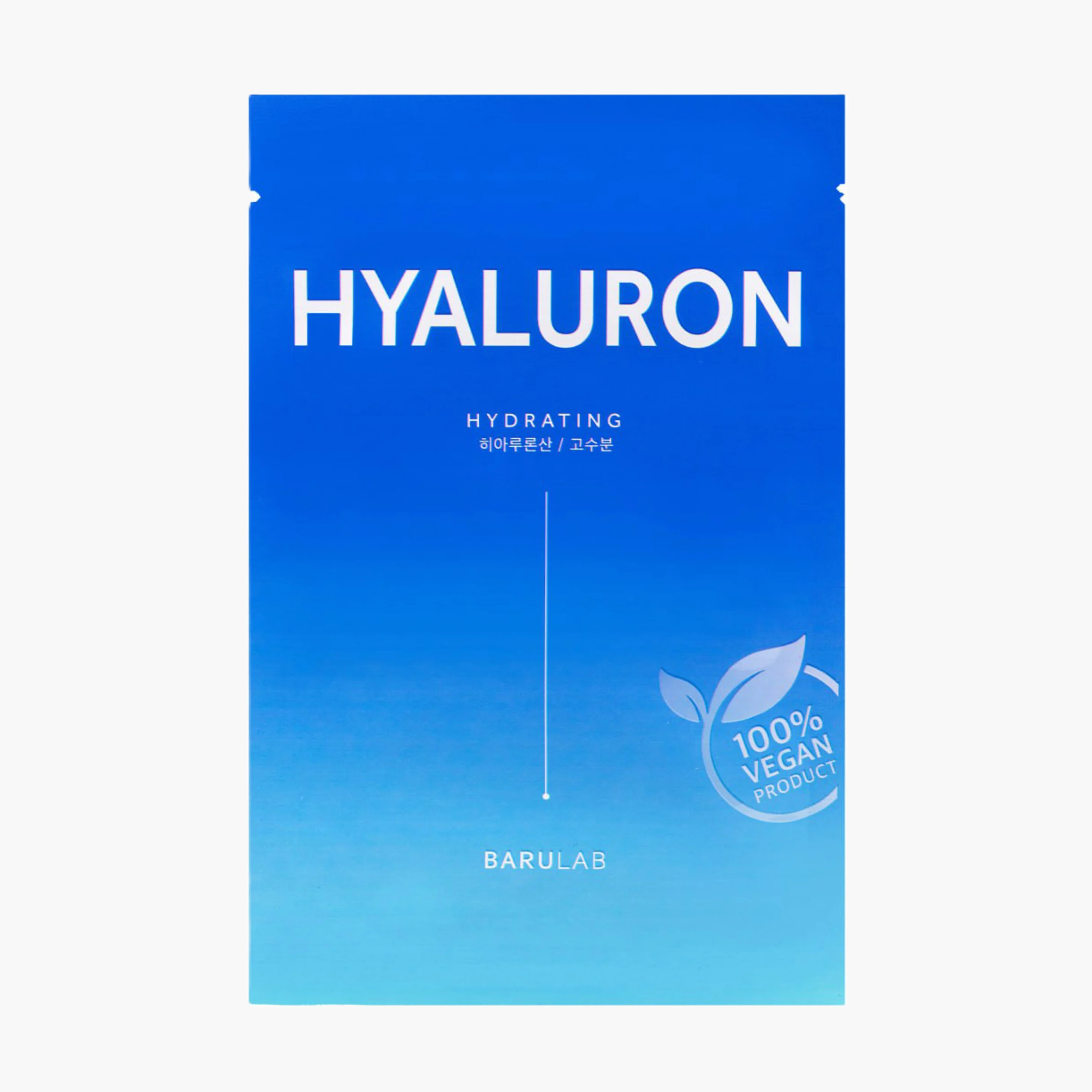 Маска тканевая веганская интенсивно увлажняющая с гиалуроновой кислотой | Barulab The Clean Vegan Ma