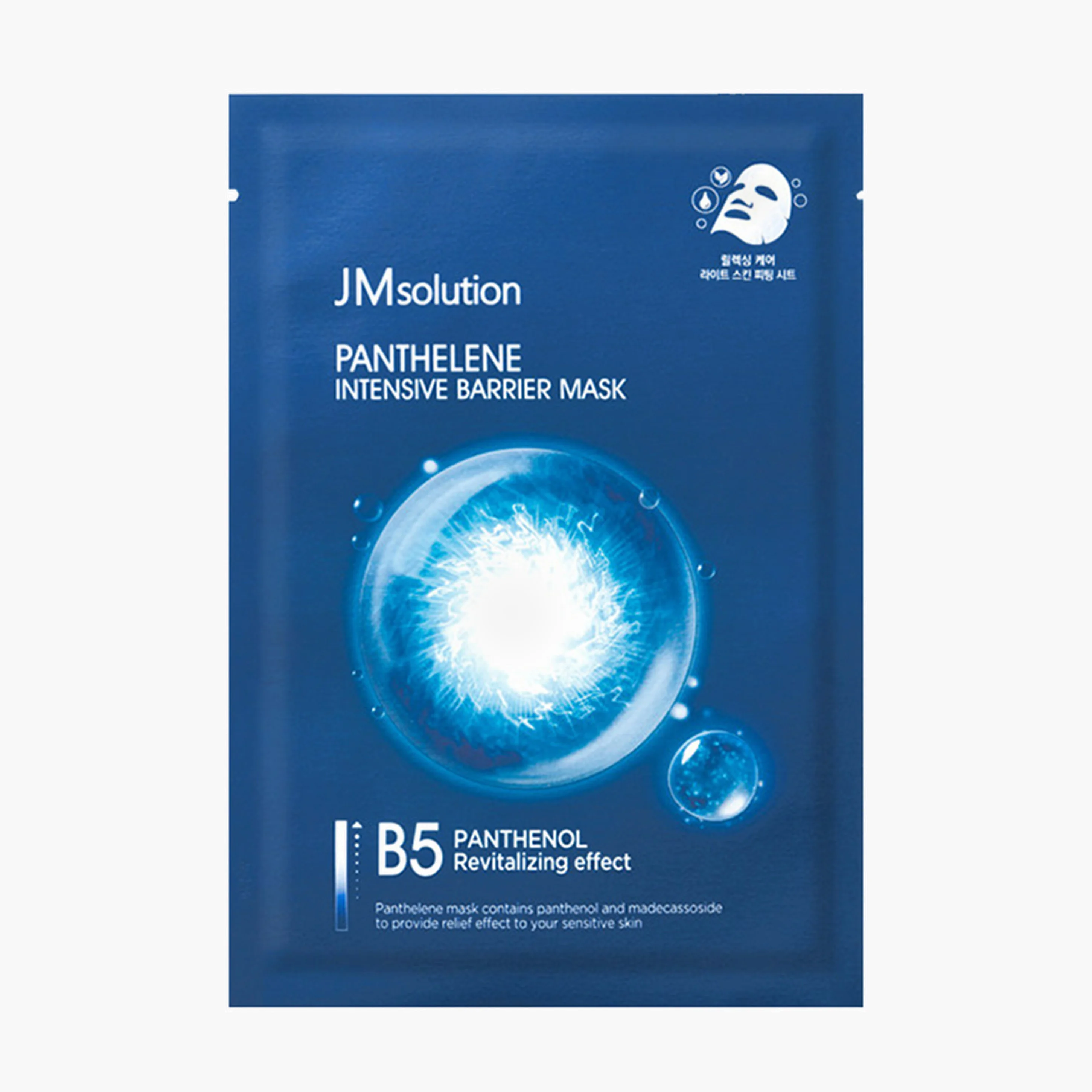 Маска тканевая увлажняющая с пантенолом | JMsolution Panthelene Intensive Barrier Mask 30ml