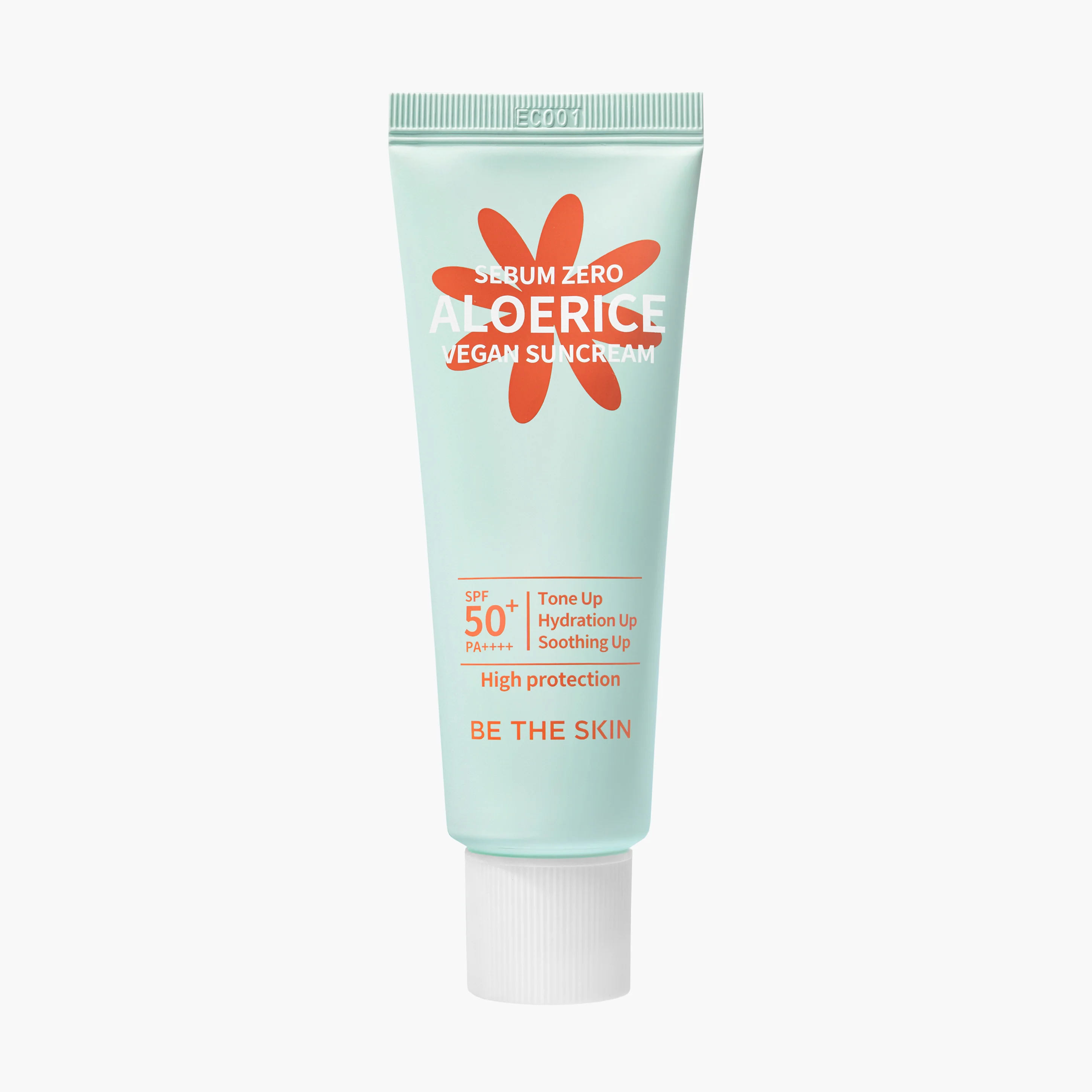 Крем солнцезащитный | Be The Skin Sebum Zero Aloerice Vegan Sun Cream 50+ PA++++ 50ml