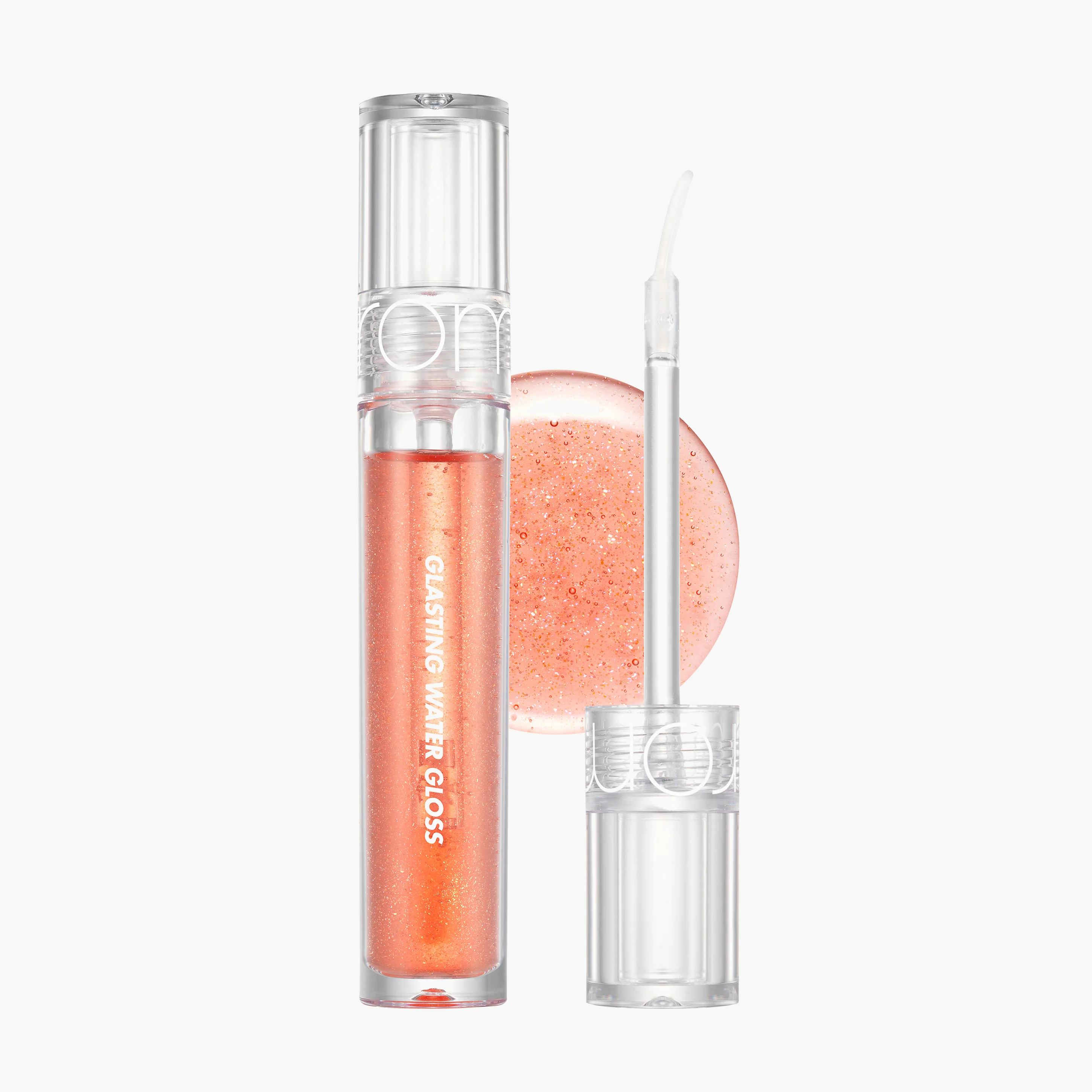 Блеск для губ 01 Sanho Crush | Rom&nd Glasting Water Gloss 01 Sanho Crush 4,3g