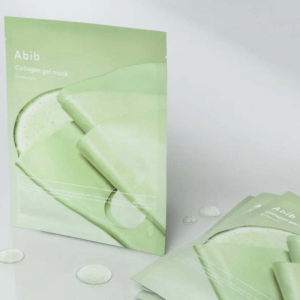 Маска гелевая c коллагеном | Abib Collagen Gel Mask Heartleaf Jelly 35g