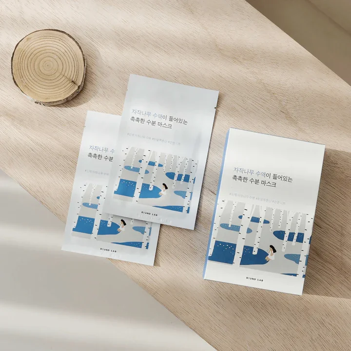 Маска тканевая увлажняющая с березовым соком | Round Lab Birch Juice Moisturizing Mask 25ml