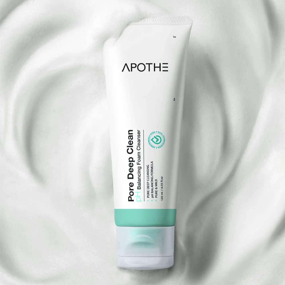 Пенка балансирующая | Apothe Pore Deep Clean pH Balancing Foam Cleanser