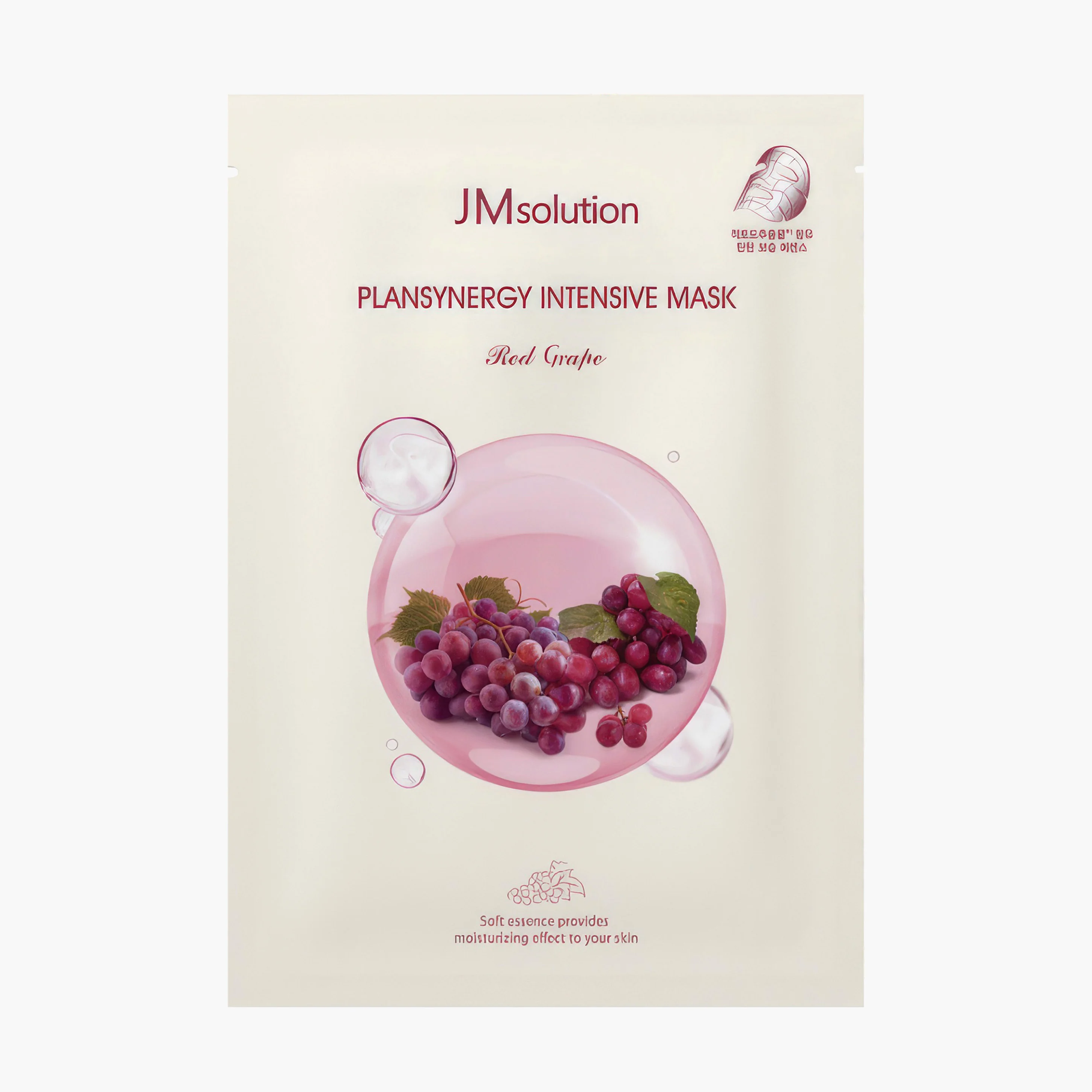 Маска тканевая с красным виноградом | JMsolution Plansynergy Intensive Mask 30ml
