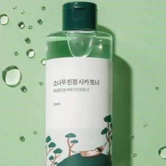 Тонер с экстрактами сосны и центеллы для проблемной кожи | Round Lab Pine Calming Cica Toner 250ml