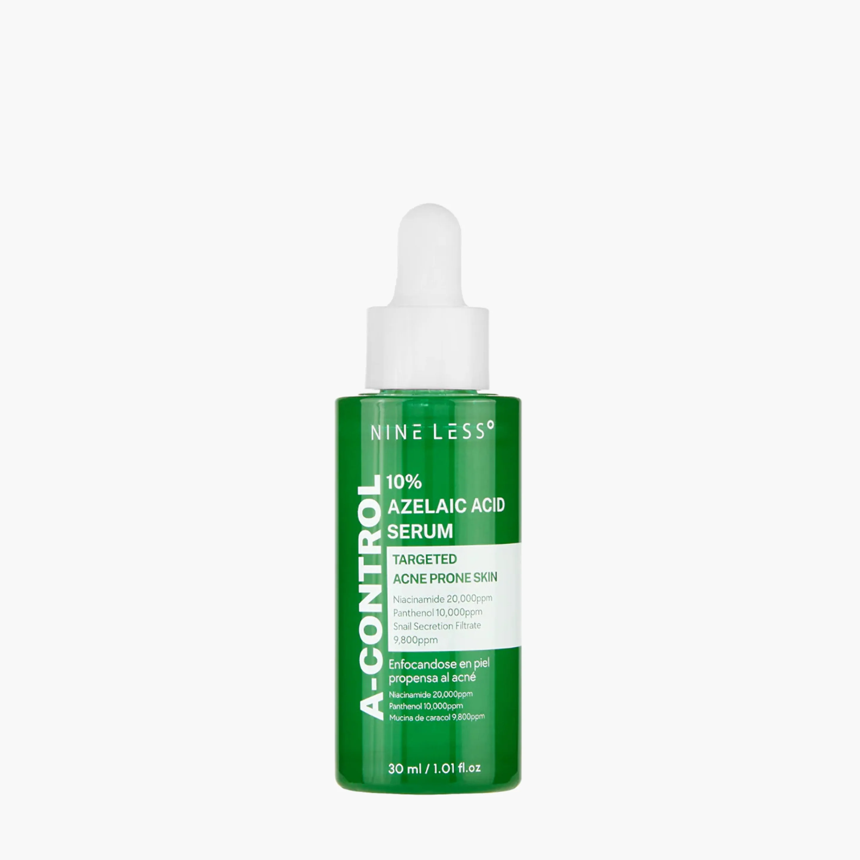 Сыворотка против акне с азелаиновой кислотой | NINE LESS A-Control 10% Azelaic Acid Serum 30ml