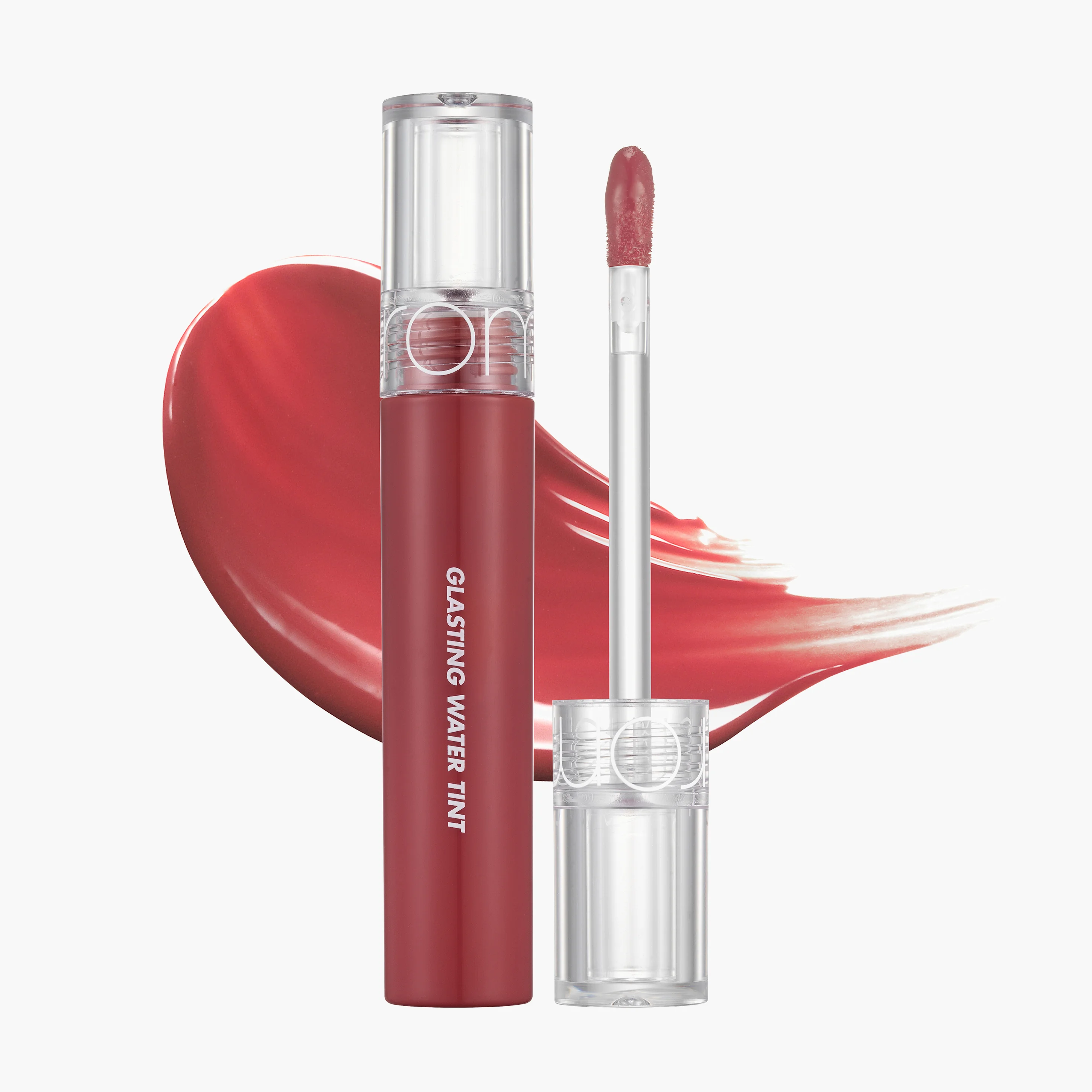 Тинт глянцевый с эффектом стеклянных губ 08 Rose Stream | Rom&nd Glasting Water Tint 08 Rose Stream 4g