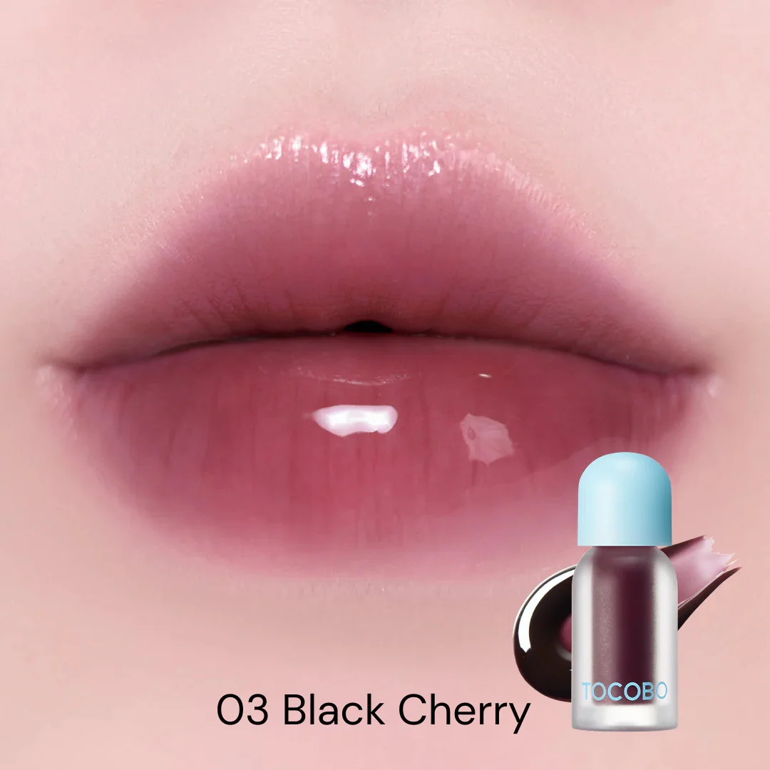Масло для губ с плампинг-эффектом 03 Black Cherry | Tocobo Juicy Berry Plumping Lip Oil 03 Black Cherry 4g