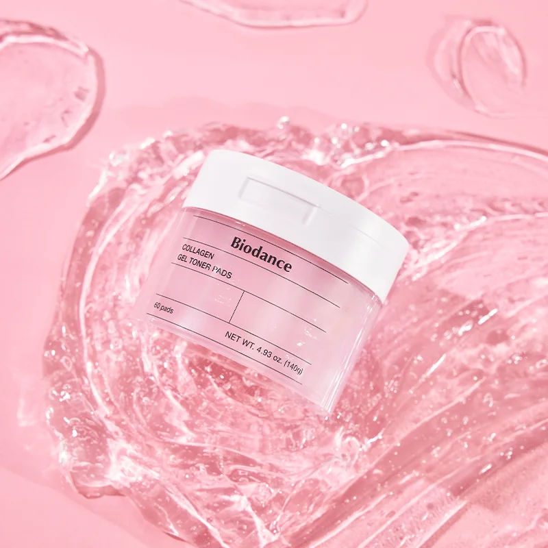 Тонер-пэды для лица увлажняющие с коллагеном | Biodance Collagen Gel Toner Pads 60 pads