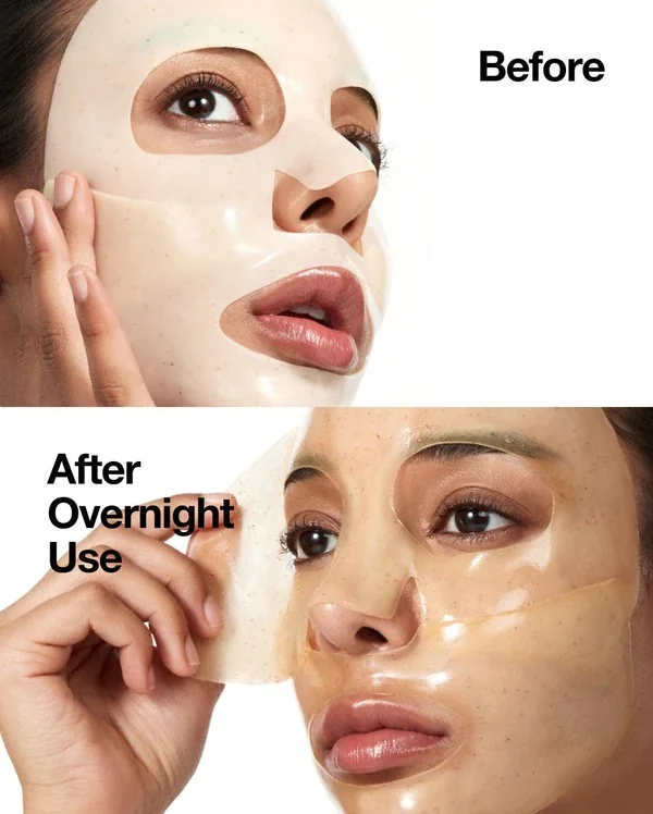 Маска коллагеновая питательная | ANUA Rice 70 Glow Collagen Mask 38g