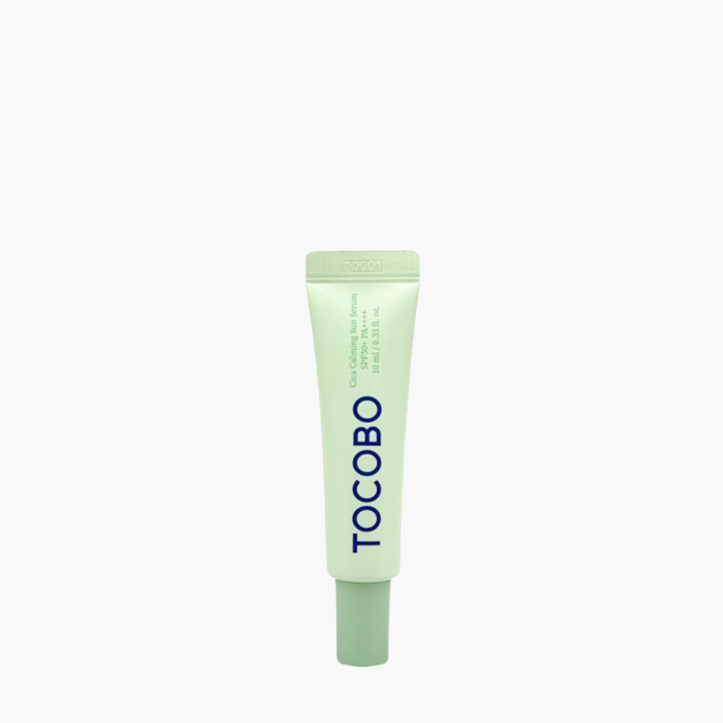 Сыворотка cолнцезащитная для лица с экстрактом центеллы 10ml  | Tocobo Cica Calming Sun Serum SPF50+