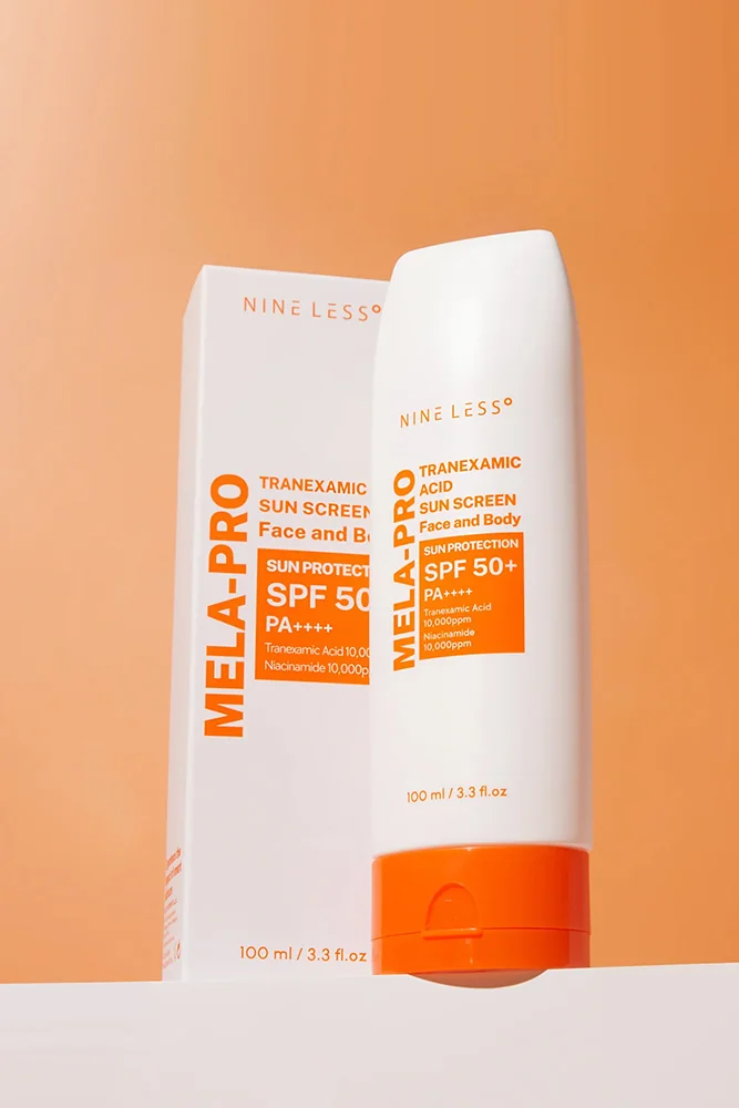 Крем солнцезащитный с транексамовой кислотой | NINE LESS MELA-PRO Tranexamic Acid Sun Screen 100ml