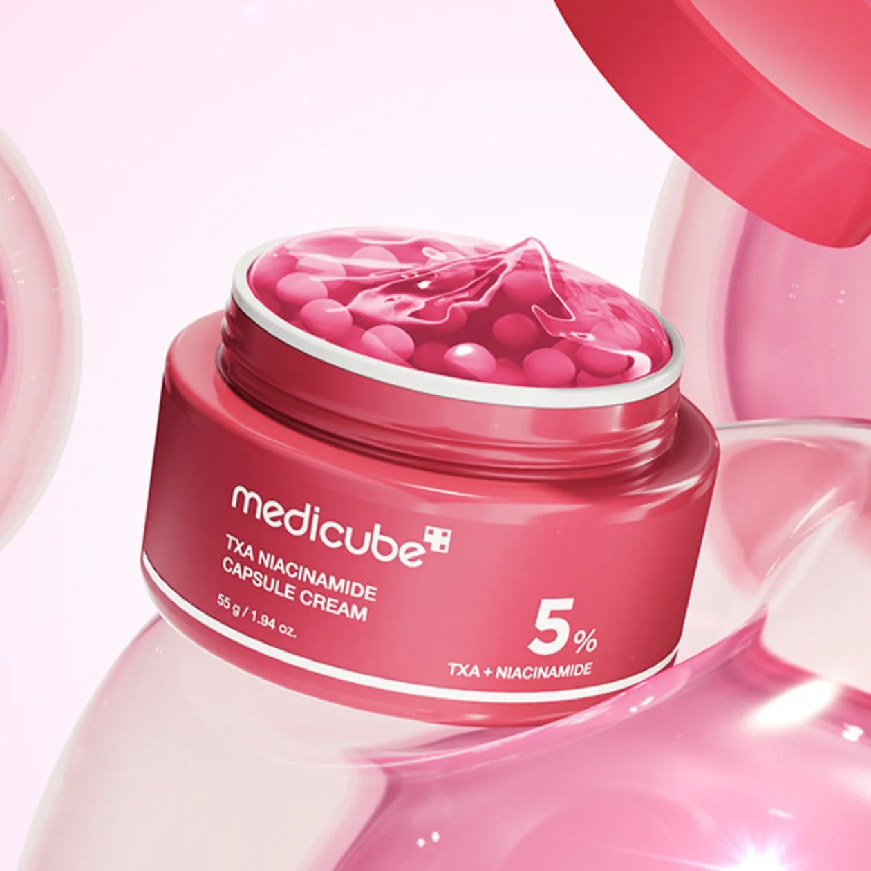 Крем капсульный с ниацинамидом | Medicube TXA Niacinamide Capsule Cream 55g