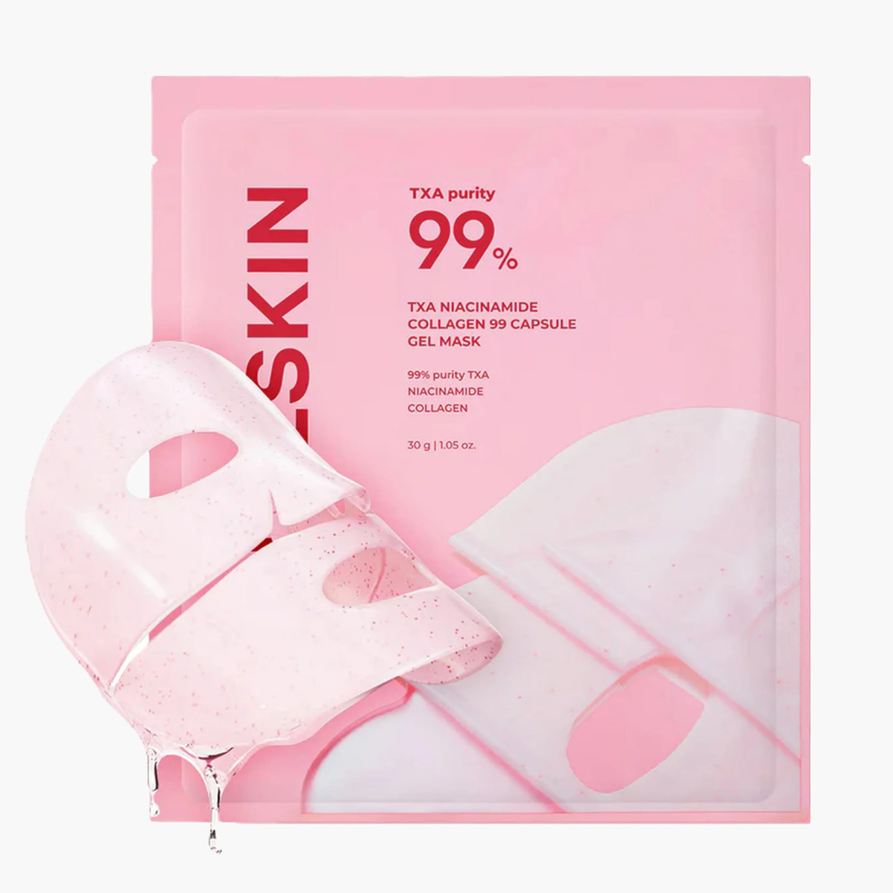 Маска гидрогелевая капсульная | APRILSKIN TXA Niacinamide Collagen 99 Capsule Gel Mask 30g