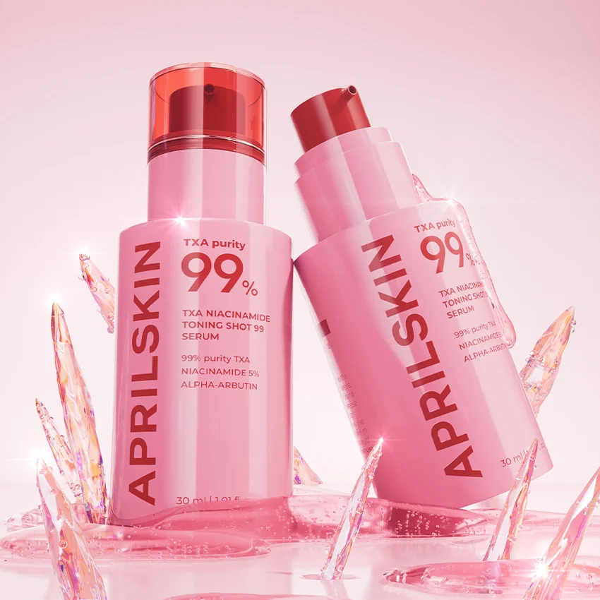 Сыворотка для лица осветляющая | APRILSKIN TXA Niacinamide Toning Shot 99  Serum 30ml