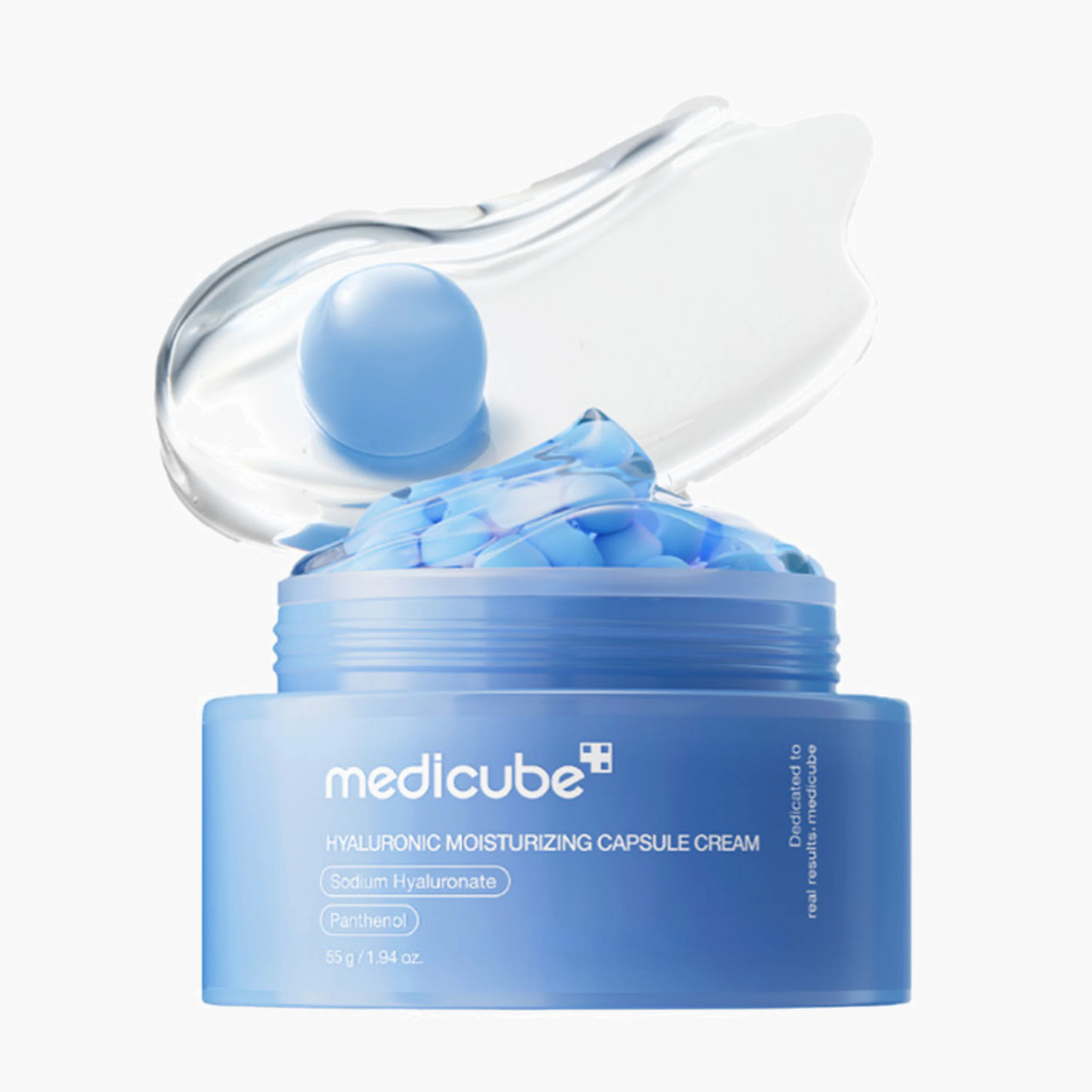Крем капсульный с гиалуроновой кислотой | Medicube Hyaluronic Moisturizing Capsule Cream 55g